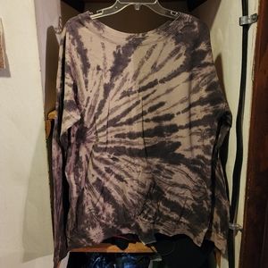 Purple Tye Dye Top